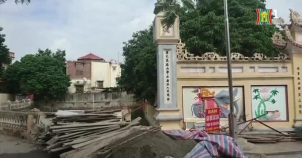 Hà Nội: Đất đình làng bị "cắt xén", chính quyền quận Nam Từ Liêm "chần chừ" giải quyết