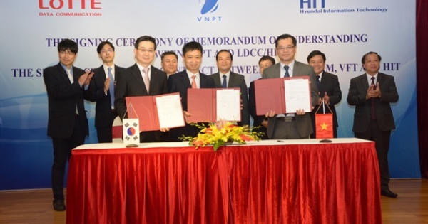 VNPT “bắt tay” Lotte cung cấp ứng dụng công nghệ thông tin