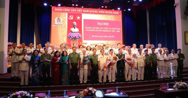 Bình Dương thành lập Hội cựu công an nhân dân