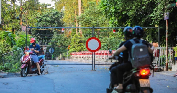 Dạo quanh các điểm chốt cứng giữa vùng "xanh" và "đỏ" tại Hà Nội