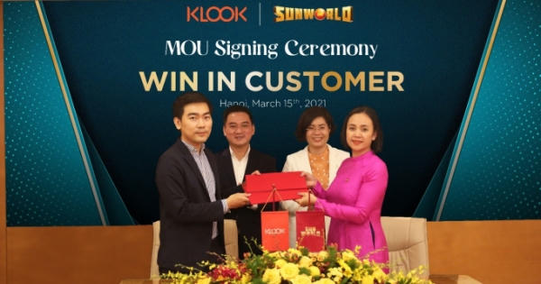 Sun World hợp tác với ứng dụng trực tuyến Klook kích cầu du lịch nội địa