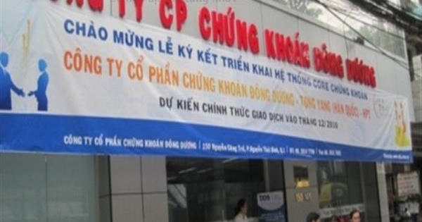 Đang bị đình chỉ hoạt động, Chứng khoán Đông Dương lại tiếp tục nhận án phạt