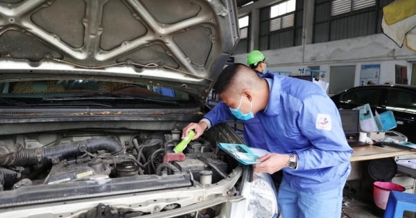 Người dân chủ động đăng ký lịch hẹn kiểm định trực tuyến để tránh ùn tắc