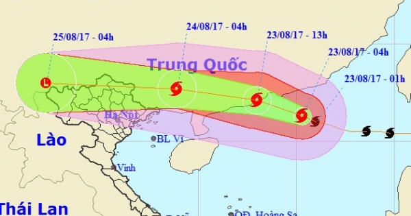 Ảnh hưởng bão số 6, Bắc Bộ mưa to suốt 3 ngày