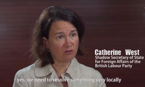 Nghị sĩ Anh bức xúc vì bị Trung Quốc vơ vào video Biển Đông ở Mỹ Nghị sĩ Anh bức xúc vì bị Trung Quốc vơ vào video Biển Đông ở Mỹ