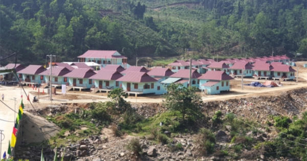 Bố trí ổn định dân cư vùng thiên tai, đặc biệt khó khăn