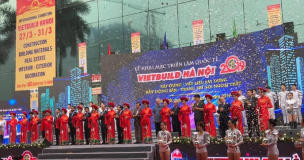 Hơn 1.600 gian hàng tại Triển lãm Vietbuild Hà Nội 2019