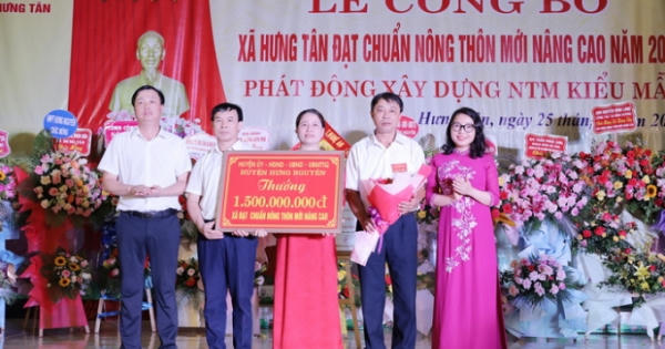 Nghệ An: Có 302 xã đạt chuẩn NTM và 7 xã đạt chuẩn NTM nâng cao