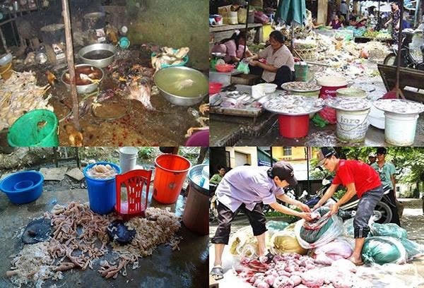 Lên án những kẻ buôn bán, sản xuất thực phẩm bẩn