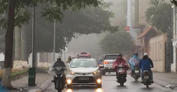 Thời tiết ngày 1/2: Miền Bắc có mưa phùn, gió rét