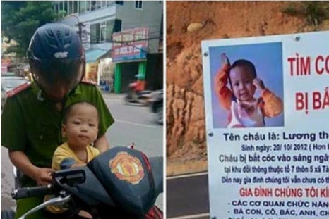 Cháu bé bị bắt cóc không phải cháu bé bị lạc ra Hà Nội!