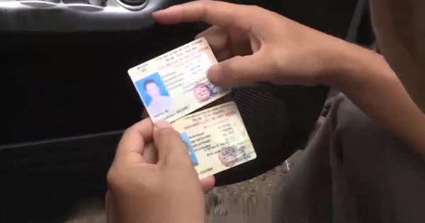 Mức độ tinh vi của giấy phép lái ô tô giả