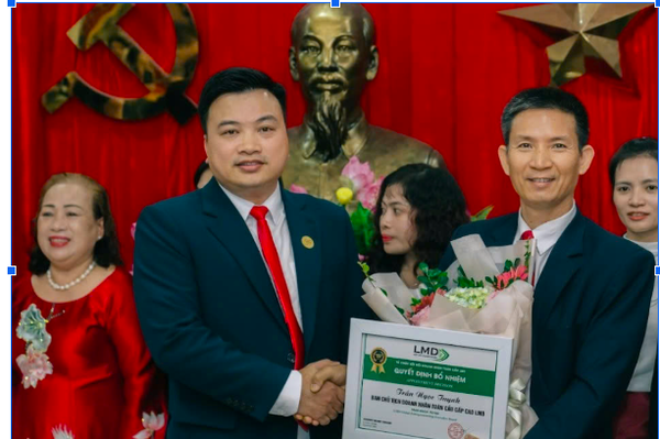 Chủ tịch dự án truyền thông- Người giữ ngọn lửa cho Tổ chức kết nối Doanh nhân toàn cầu LMD