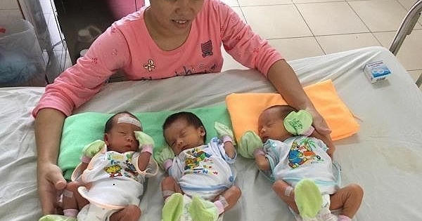 Sản phụ mang tam thai “vượt cạn” thành công