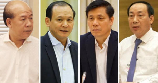 Kỷ luật 4 Thứ trưởng, nguyên Thứ trưởng Bộ Giao thông vận tải