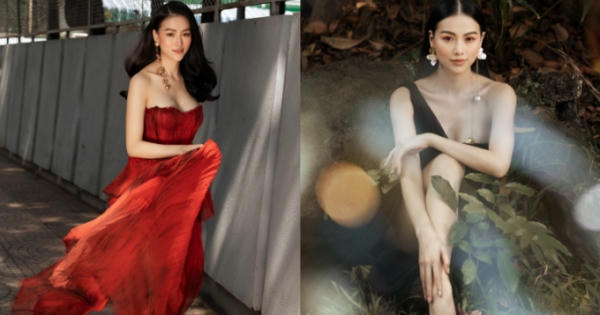 Hoa hậu Phương Khánh ăn vận gợi cảm, tái xuất showbiz sau thời gian “bốc hơi”