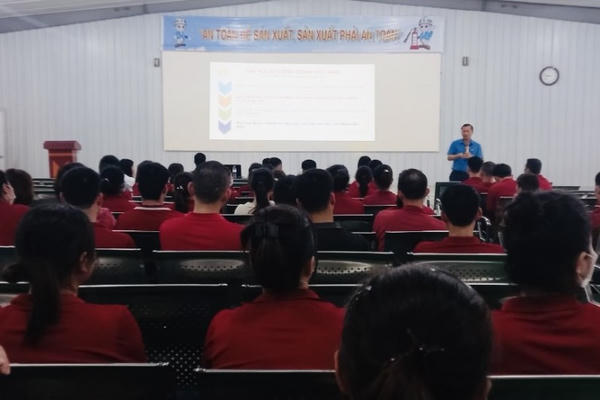 Triển khai Nghị quyết Đại hội XIII Công đoàn Việt Nam tại Công ty TNHH Khải Thừa Việt Nam