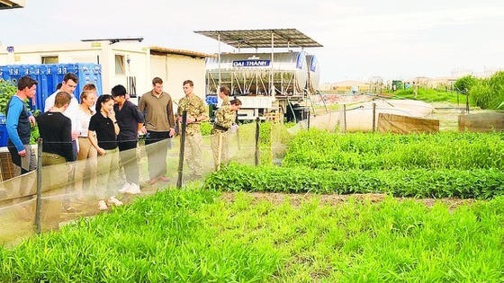 Trồng rau ở châu Phi, bộ đội Việt Nam khiến bạn bè quốc tế nể phục
