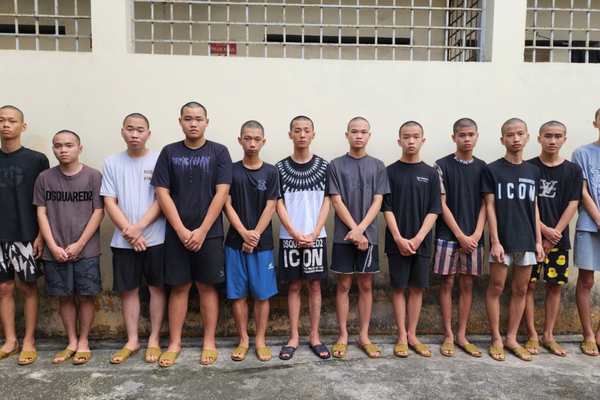 Triệt phá nhóm 'quái xế' mang hung khí gây rối tại Đặc khu Vân Đồn