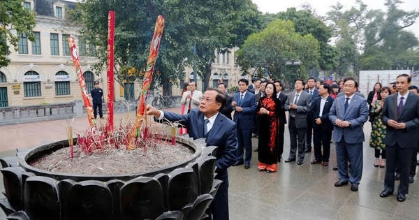 Lãnh đạo TP Hà Nội dự Lễ phát động Tết trồng cây