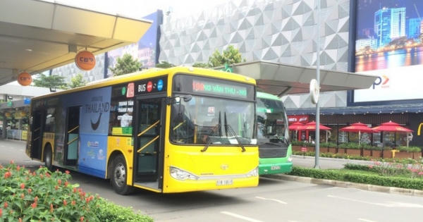 Tạm ngưng đấu giá quảng cáo trên xe buýt tại TPHCM Tạm ngưng đấu giá quảng cáo trên xe buýt tại TPHCM