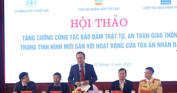 Tăng cường công tác đảm bảo TTATGT gắn với hoạt động của hệ thống TAND Tăng cường công tác đảm bảo TTATGT gắn với hoạt động của hệ thống TAND