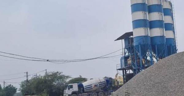 Bê tông Hà Trang hoạt động “chui” trong thời gian chờ cấp phép