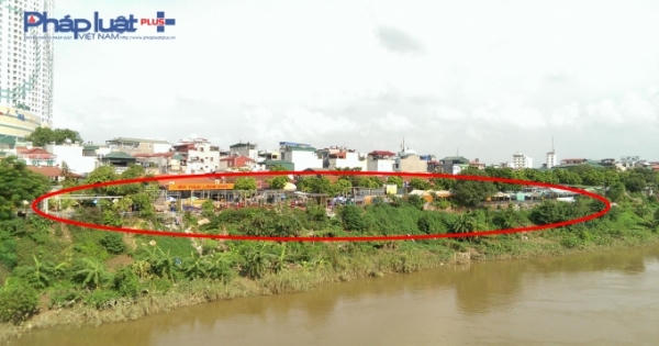 Hà Nội: Hàng loạt công trình vi phạm hành lang đê Sông Hồng