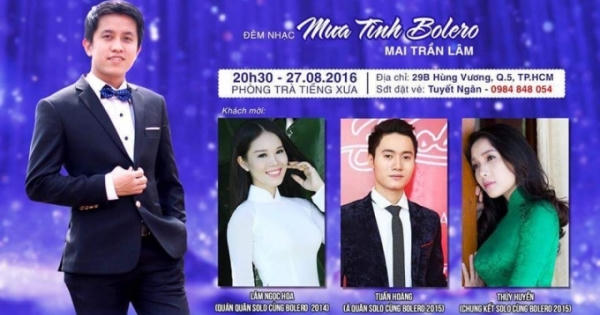 Mai Trần Lâm làm mới mình bằng liveshow ''Mưa tình Bolero''