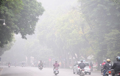 Miền Bắc đêm và sáng trời rét, mưa phùn kèm sương mù