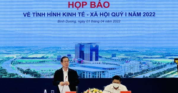 Hơn 1,68 tỷ USD vốn FDI đổ vào Bình Dương trong quý I/2022 Hơn 1,68 tỷ USD vốn FDI đổ vào Bình Dương trong quý I/2022