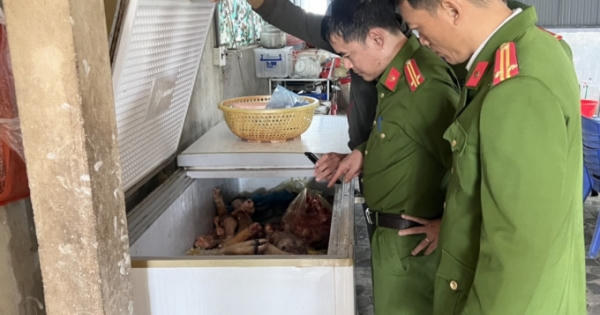 Phát hiện hơn 4 tạ sản phẩm động vật bẩn chờ đưa ra thị trường tiêu thụ
