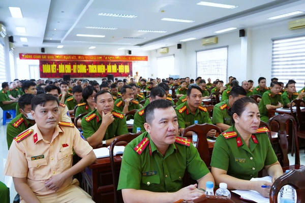 Đồng Nai tổ chức tập huấn nghiệp vụ tuần tra, kiểm soát giao thông cho lực lượng công an cơ sở