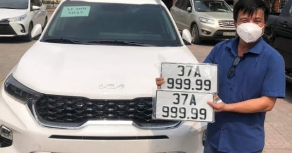 Chính thức thí điểm đấu giá biển số xe ô tô, mức giá khởi điểm 40 triệu đồng