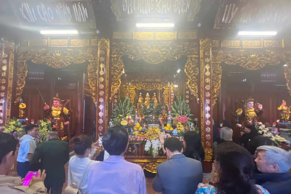 Nghệ An: Khánh thành công trình tu bổ tôn tạo Di tích lịch sử chùa Giai