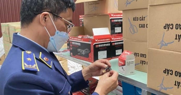 Phát hiện hàng nghìn sản phẩm cơ khí có dấu hiệu giả mạo nhãn hiệu tại Hải Dương