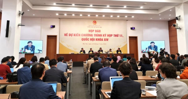 Kỳ họp thứ 11 Quốc hội khoá XIV: Dành 7 ngày cho công tác nhân sự