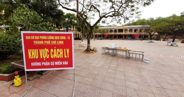 Phong tỏa, cách ly y tế đối với toàn bộ huyện Cẩm Giàng