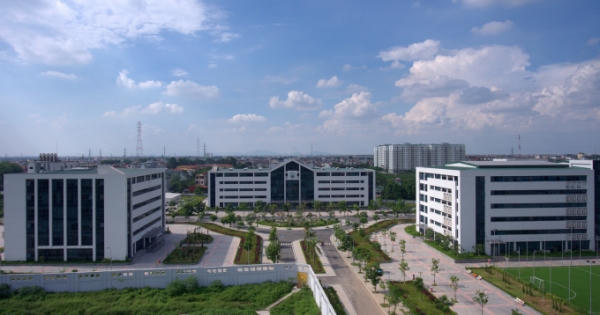 Năm học mới ở trường Đại học có trụ sở đạt chuẩn quốc tế Năm học mới ở trường Đại học có trụ sở đạt chuẩn quốc tế