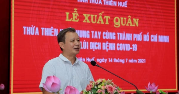127 y, bác sĩ ở Thừa Thiên Huế hỗ trợ TP HCM và các tỉnh phía Nam phòng, chống dịch Covid-19