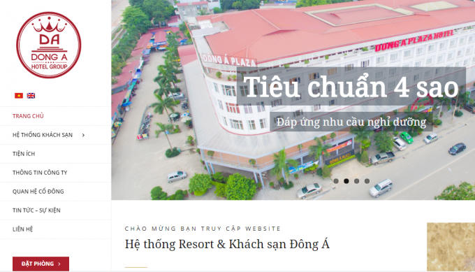 Công ty Cổ phần Tập đoàn Khách sạn Đông Á bị xử phạt 155 triệu đồng