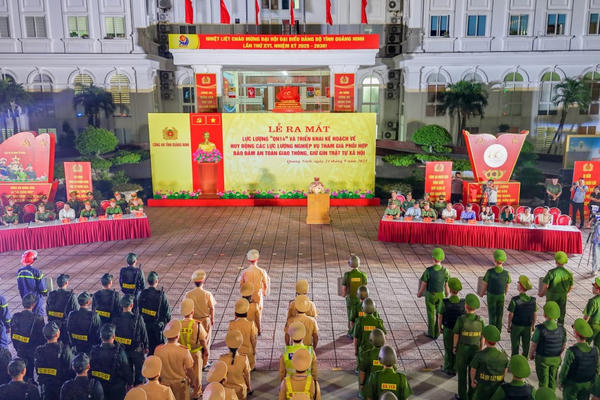 Công an tỉnh Quảng Ninh thành lập lực lượng “QN14” - lá chắn an ninh mới