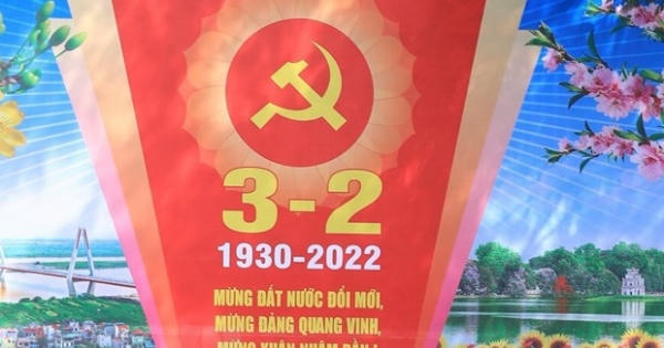 Điện mừng nhân kỷ niệm 92 năm Ngày thành lập Đảng Cộng sản Việt Nam