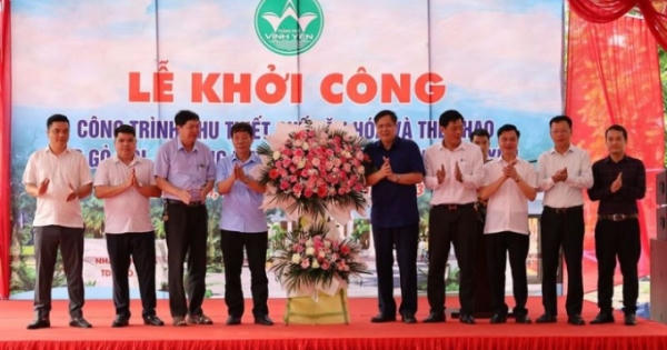 TP Vĩnh Yên khởi công Khu thiết chế văn hoá thể thao Tổ dân phố Gò Nọi