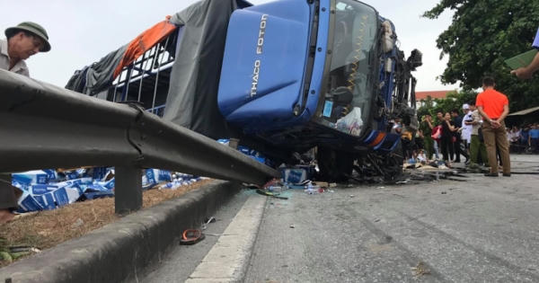 Khởi tố bị can, bắt tạm giam đối với lái xe gây tai nạ khiến 5 người chết ở Hải Dương