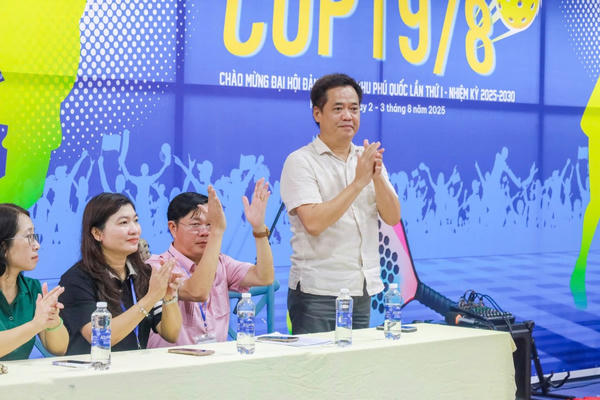 Khai mạc giải Pickleball Đặc khu Phú Quốc mở rộng Cúp 19/8 năm 2025