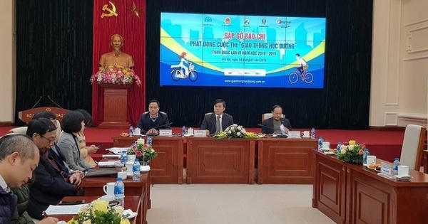 Phát động cuộc thi “Giao thông học đường” năm 2018-2019 với tổng giá trị giải thường lên đến 350 triệu đồng