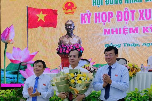 Ông Trần Trí Quang giữ chức Chủ tịch UBND tỉnh Đồng Tháp