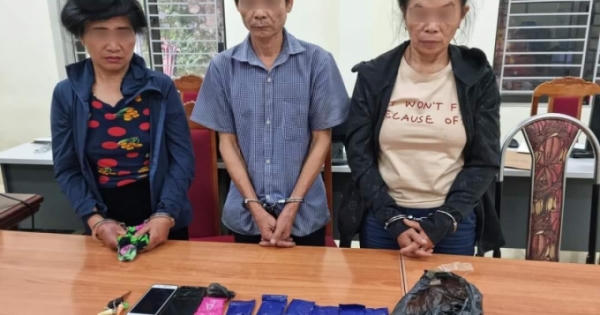 Sơn La: Bắt quả tang 3 đối tượng mua bán 2.800 viên ma túy tổng hợp và 1 gói heroin
