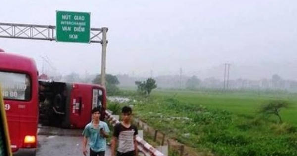 Danh tính 12 người thương vong trong vụ xe khách lật trên cao tốc Pháp Vân
